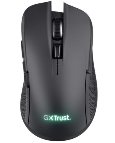 Гейминг мишка Trust - GXT 923 Ybar, оптична, безжична, черна - 1