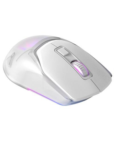 Гейминг мишка Marvo - Fit Pro, оптична, безжична, бяла - 3
