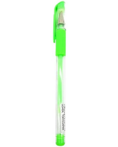 Гел химикалка Marvy Uchida 700GP - Зелена, 0.7 mm - 1