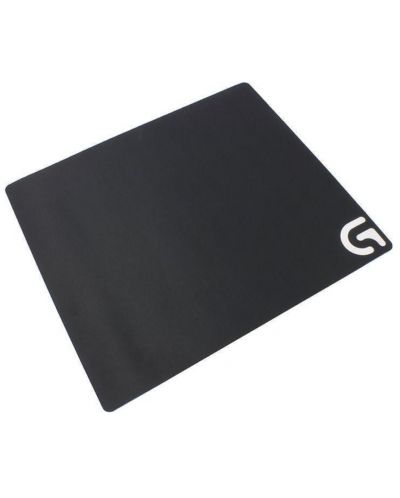 Гейминг подложка за мишка Logitech - G640, L, мека, черна - 2