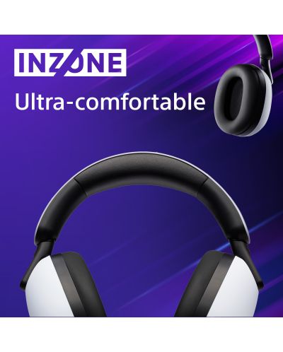 Гейминг слушалки Sony - Inzone H9, PS5, безжични, бели - 5