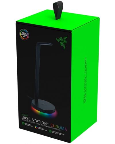 Гейминг аксесоар Razer - Base Station V2 Chroma, черен - 6