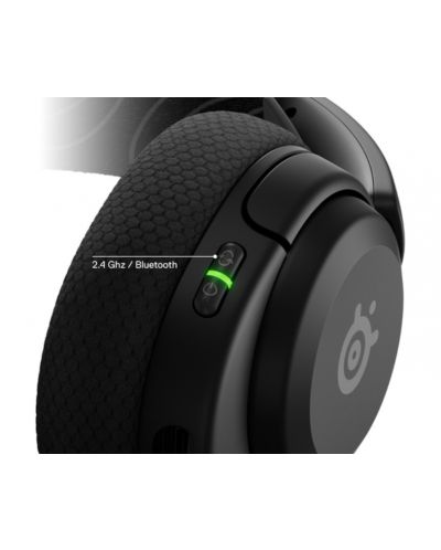 Гейминг слушалки SteelSeries - Arctis Nova 5, безжични, черни - 5