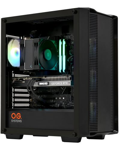 Гейминг компютър OGS Corax (Intel) - Core i5-13400F, RTX 4060, 32GB, 1TB - 2