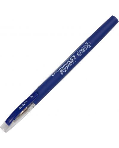 Гел химикалка Marvy Uchida Reminisce - 0.7 mm, синя - 1