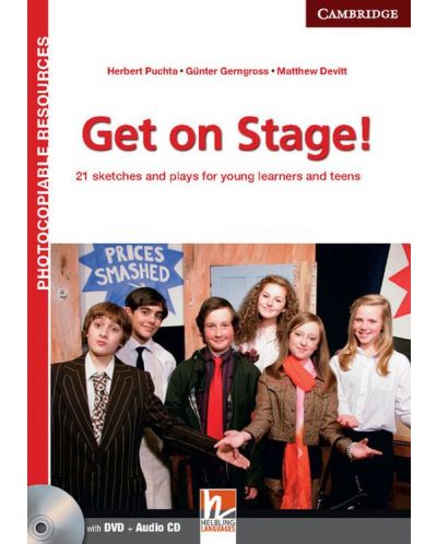 Get on Stage! Teacher's Book with DVD and Audio CD - 1