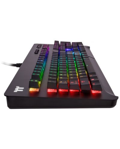 Гейминг клавиатура Thermaltake - Level 20 GT,  Cherry MX Blue, RGB, черна - 3
