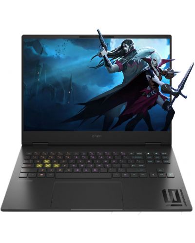 Гейминг лаптоп HP - Omen 16-u1023nn, 16", WUXGA, IPS, i7, 240Hz, RTX4050 - 1