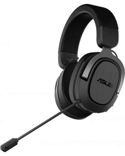 Гейминг слушалки ASUS - TUF Gaming H3 Wireless, черни - 1