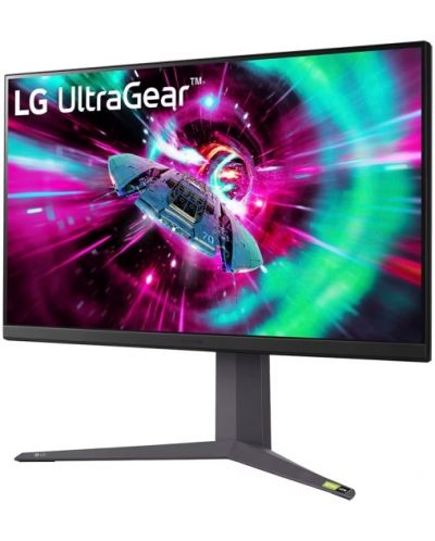 Гейминг монитор LG - UltraGear 32GR93U-B, 32'', UHD, 4K, 144Hz, 1ms - 2