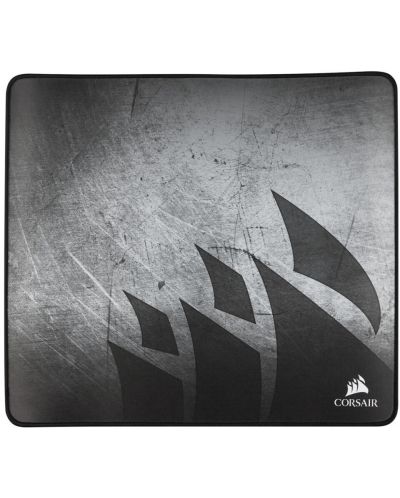 Гейминг подложка за мишка Corsair - MM350, XL, мека, сива/черна