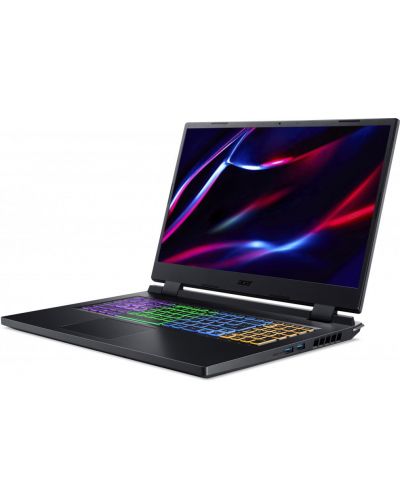 Гейминг лаптоп Acer - Nitro 5 AN517-55-74T3, 17.3'', i7, 144Hz, RTX4050 - 3