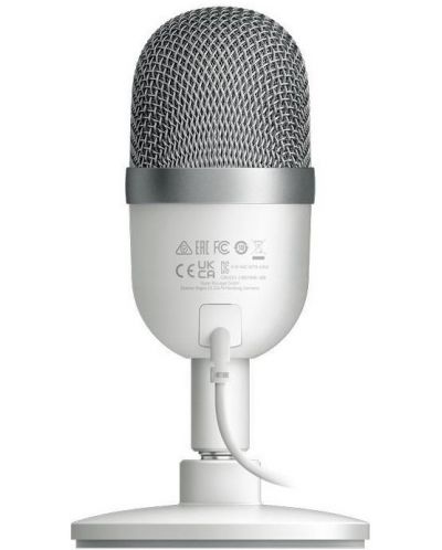 Гейминг микрофон Razer - Seiren Mini, бял - 3