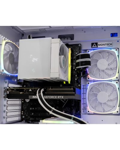 Гейминг компютър OGS Tempest Arctic (Intel) - Core i5-14400F, RTX 4070 SUPER, 32GB, 1TB Gen4 - 4