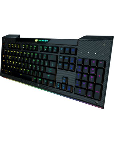 Гейминг клавиатура COUGAR - Aurora S, RGB, черна - 3