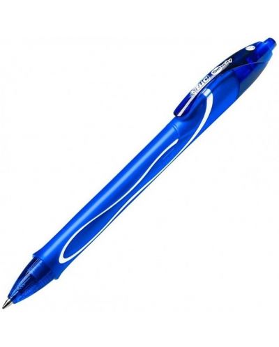 Гел химикалка BIC Gel-ocity - Quick Dry, 0.7 mm, блистер, синя - 2