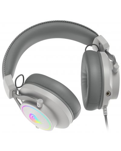 Гейминг слушалки Genesis - Neon 750 RGB, бели - 7