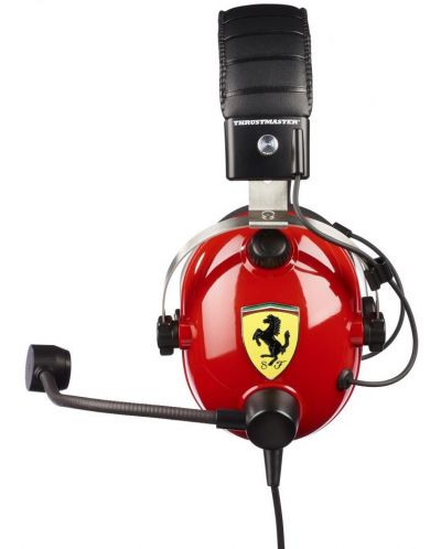 Гейминг слушалки Thrustmaster - T.Racing Scuderia Ferrari Ed DTS, червени - 4