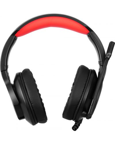 Гейминг слушалки Marvo - HG9065, черни/червени - 3