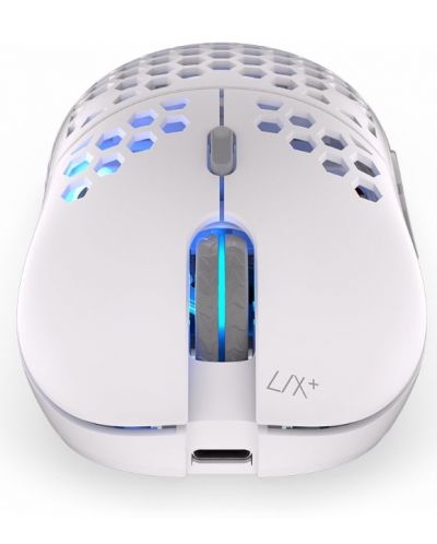 Гейминг мишка Endorfy - LIX Plus, оптична, безжична, Onyx White - 6