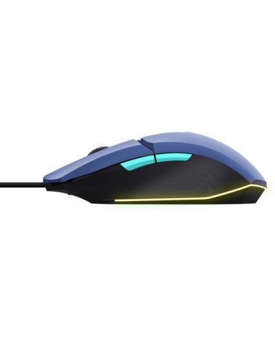 Гейминг мишка Trust - GXT109 Felox, оптична, синя - 5