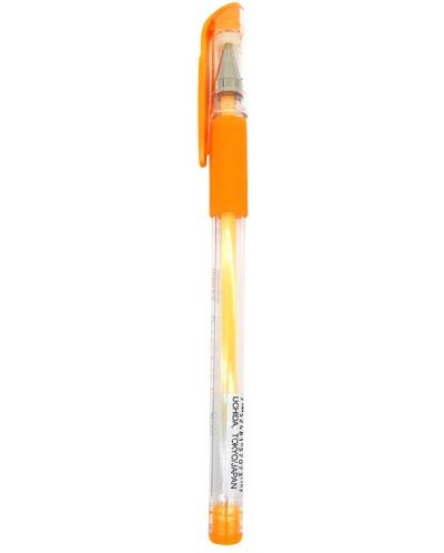 Гел химикалка Marvy Uchida 700GP - Оранжева, 0.7 mm - 1