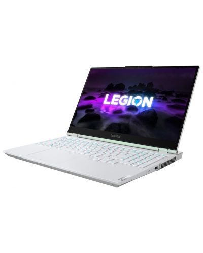 Гейминг лаптоп Lenovo - Legion 5, 15.6", i5, 120Hz, RTX3050, Stingray White - 4