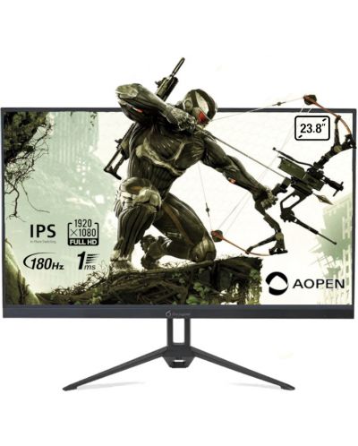 Гейминг монитор Acer AOPEN - 24KG3YM3bip, 23.8'', FHD, 180Hz, 1ms, IPS, FreeSync - 1