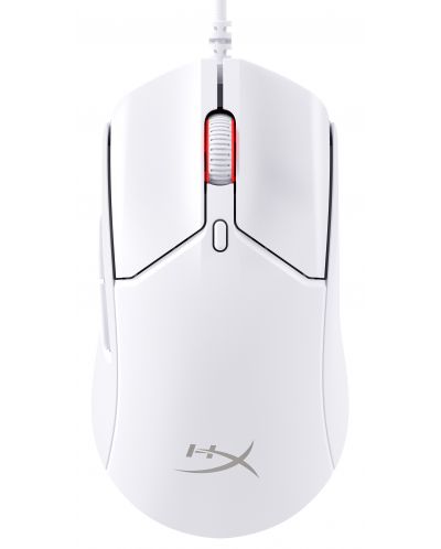 Гейминг мишка HyperX - Pulsefire Haste 2, оптична , бяла - 1