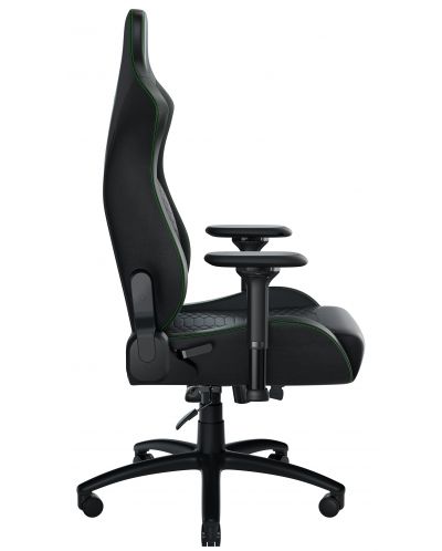 Гейминг стол Razer - Iskur XL, черен/зелен - 3