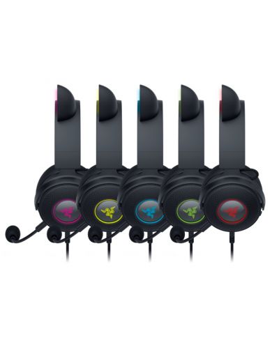 Гейминг слушалки Razer - Kraken Kitty Edition V2 Pro, Black - 6