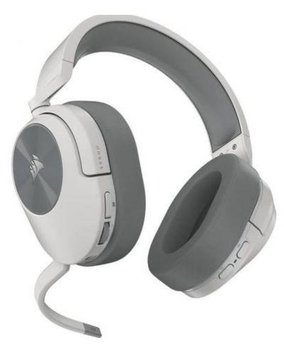 Гейминг слушалки Corsair - HS55, безжични, бели - 3