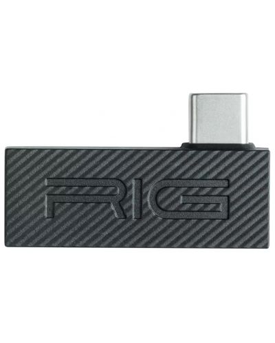 Гейминг слушалки Nacon - RIG 600 Pro HS, PS4, безжични, черни - 6