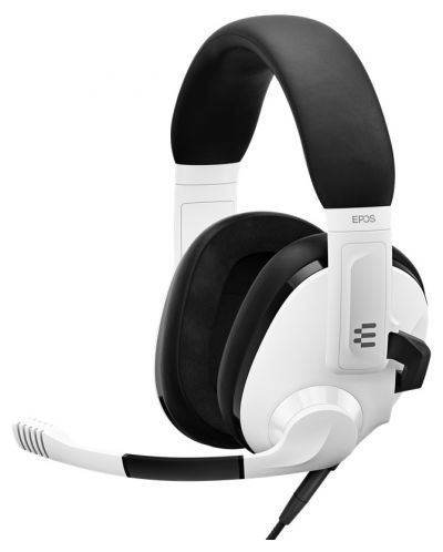 Гейминг слушалки  EPOS - H3, бели/черни - 1