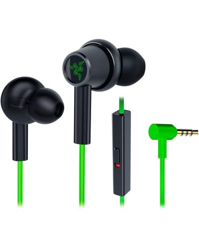 Гейминг Слушалки Razer - - Hammerhead, зелени
