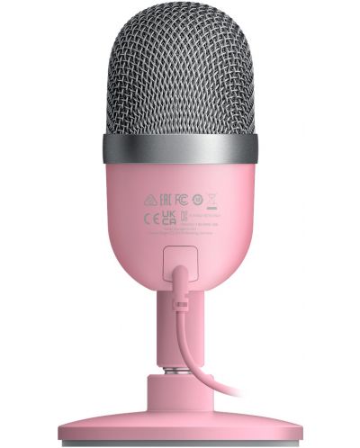Гейминг микрофон Razer - Seiren Mini, розов - 3