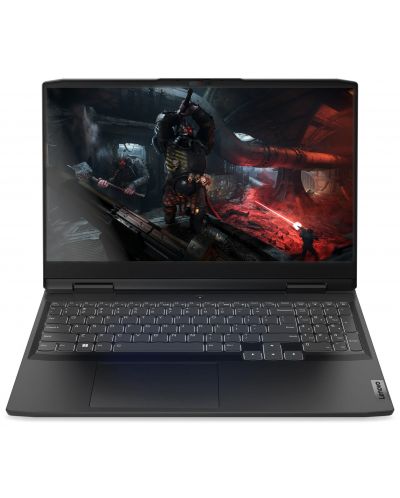 Гейминг лаптоп Lenovo - IdeaPad Gaming 3, 16 GB RAM , 15.6", FHD, i5, 120Hz, черен - 1