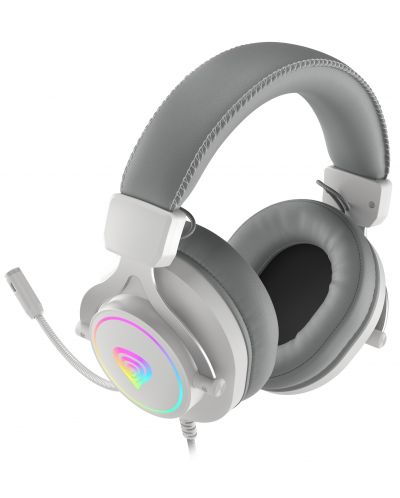 Гейминг слушалки Genesis - Neon 750 RGB, бели - 4