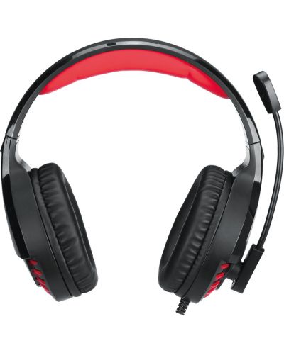 Гейминг слушалки Marvo - HG8932, черни/червени - 3
