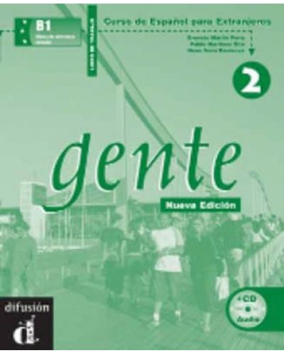 Gente: Испански език - ниво B1 + CD (учебна тетрадка) - 1