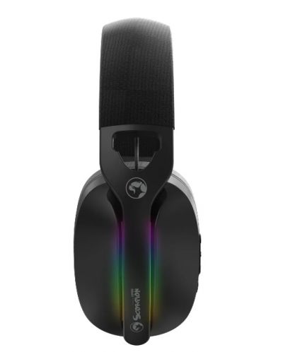 Гейминг слушалки Marvo - Pulz 70S 7.1 RGB, черни - 3