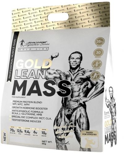 Gold Line Gold Lean Mass, бисквити със сметана, 6 kg, Kevin Levrone - 1