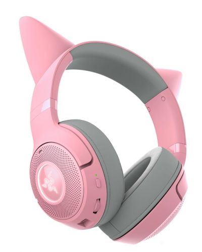 Гейминг слушалки Razer - Kraken Kitty BT V2, безжични, Quartz Ed. - 3