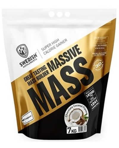 Massive Mass, шоколад с кокос, 7 kg, Swedish Supplements - 1
