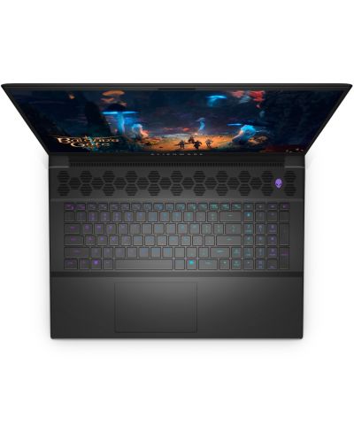 Гейминг лаптоп Dell - Alienware m18 R2, 18'', QHD+, i9, 165Hz, RTX4090, Dark Metallic Moon - 3