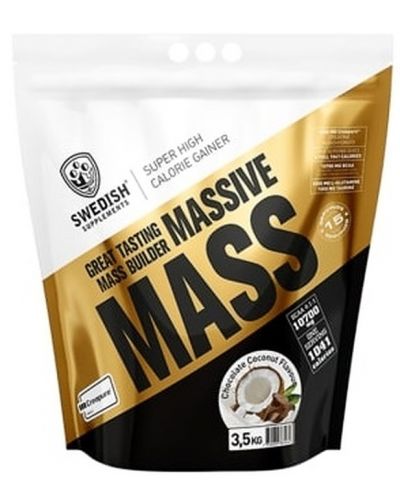 Massive Mass, шоколад с кокос, 3.5 kg, Swedish Supplements - 1