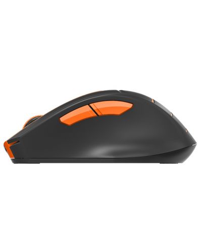 Гейминг мишка A4tech - Fstyler FG30S, оптична, безжична, оранжева - 3
