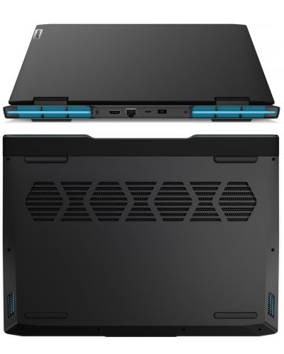 Гейминг лаптоп Lenovo - IP Gaming 3, 15.6'', FHD, Ryzen 5, 120Hz, RTX3050 - 9