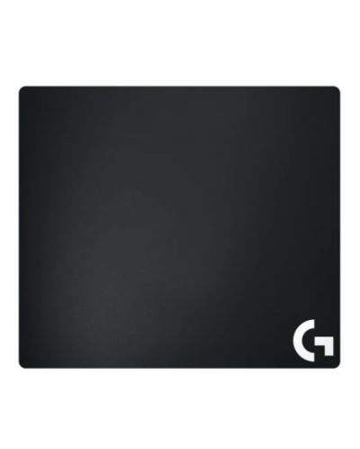 Гейминг подложка за мишка Logitech - G640, L, мека, черна - 1