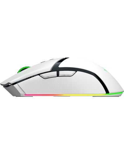 Гейминг мишка Razer - Cobra Pro, оптична, безжична, бяла - 4